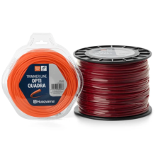 Μεσινέζα Τετράγωνη (Opti Quadra) Husqvarna 3,3 mm / 437 m Λευκή - Husqvarna - OPTI QUADRA 3,3MM