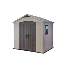 Πλαστική Αποθήκη keter Factor BROWN TAUPE, 8X6 (26.00009)