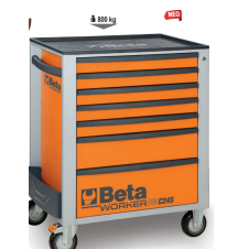 BETA Τρόλεϊ με επτά συρτάρια,  με συλλογή 240 εργαλείων (B024006321)