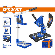 WADFOW ΣΕΤ ΒΑΣΕΙΣ ΔΡΑΠΑΝΟΥ Φ-60mm & ΓΩΝΙΑΚΟΥ ΤΡΟΧΟΥ 100-125mm (WASC2560)