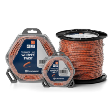 Μεσινέζα Husqvarna Whisper Twist 2,7 mm / 210 m Πορτοκαλί / Μαύρη - Husqvarna - WHISPER TWIST 2,7MM