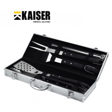KAISER V0182 ΚΑΣΕΤΙΝΑ ΕΡΓΑΛΕΙΩΝ BBQ 10 ΤΕΜΑΧΙΩΝ (V0182)
