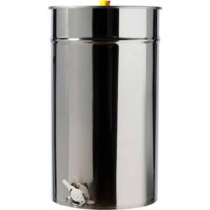 Ανοξείδωτη Δεξαμενή (INOX) Μελιού Θερμαινόμενη με Καπάκι Κατσαρόλας 300Lt -420Kg (GR300-420AMΘ)