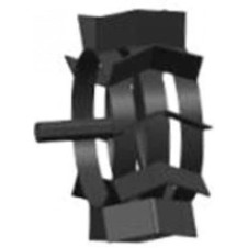 Μεταλλικοί Τροχοί (Ζευγος) Φ50 Σκαπτικών Honda (F506, F510, F560) - Honda - Φ50 ΓΙΑ F506,F510,F560