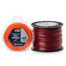 Μεσινέζα Τετράγωνη (Opti Quadra) Husqvarna 3,3 mm / 437 m Λευκή - Husqvarna - OPTI QUADRA 3,3MM