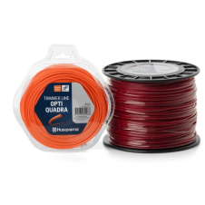 Μεσινέζα Τετράγωνη (Opti Quadra) Husqvarna 3,0 mm / 528 m Κόκκινη - Husqvarna - OPTI QUADRA 3MM