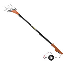 Ελαιοραβδιστικό KRAFT 12V Με Τηλεσκοπικό Κοντάρι Αλουμινίου (691098)