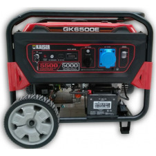 KAISER GK 6500 ΒΕΝΖΙΝΟΚΙΝΗΤΗ ΜΟΝΟΦΑΣΙΚΗ ΓΕΝΝΗΤΡΙΑ – ΗΛΕΚΤΡΟΠΑΡΑΓΩΓΟ ΖΕΥΓΟΣ 5.5kW (GK6500)