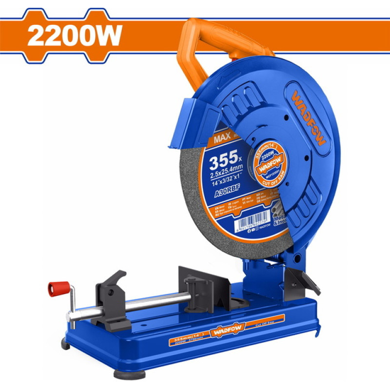WADFOW ΔΙΣΚΟΠΡΙΟΝΟ ΚΟΠΗΣ ΜΕΤΑΛΛΩΝ 2.200W / Φ-355mm (WCF153558) WADFOW ΔΙΣΚΟΠΡΙΟΝΟ ΚΟΠΗΣ ΜΕΤΑΛΛΩΝ 2.200W / Φ-355mm (WCF153558)