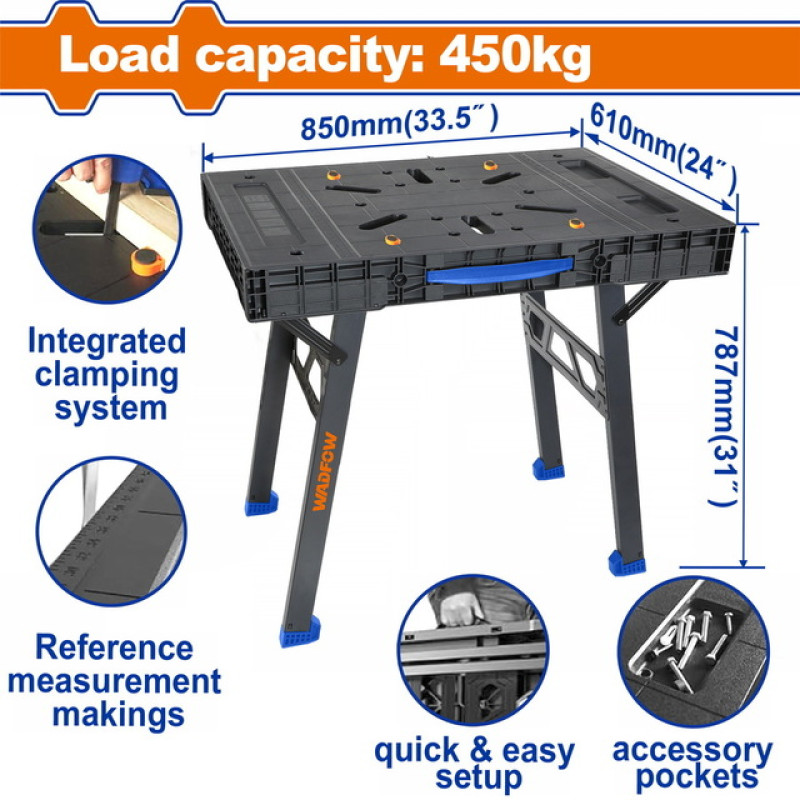 WADFOW ΠΟΛΥΠΛΕΥΡΟΣ ΑΝΑΔΙΠΛΟΥΜΕΝΟΣ ΠΑΓΚΟΣ ΕΡΓΑΣΙΑΣ 850X610X90mm (WWE1535) WADFOW ΠΟΛΥΠΛΕΥΡΟΣ ΑΝΑΔΙΠΛΟΥΜΕΝΟΣ ΠΑΓΚΟΣ ΕΡΓΑΣΙΑΣ 850X610X90mm (WWE1535)