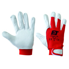 FT ΔΕΡΜΑΤΙΝΑ ΓΑΝΤΙΑ VELCRO (0786) F&T SAFETY