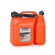 ΒΑΧ ΔΟΧΕΙΟ ΚΑΥΣΙΜΩΝ ΜΙΞΗΣ 6 + 2.5Lit (ΚΟΜΒΙ) BAX TOOLS