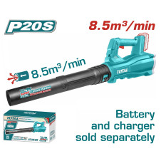 TOTAL ΦΥΣΗΤΗΡΑΣ ΚΗΠΟΥ ΜΠΑΤ. Li-ion 20V ΧΩΡΙΣ ΜΠΑΤΑΡΙΑ & ΦΟΡΤΙΣΤΗ (TABLI20323E) TOTAL