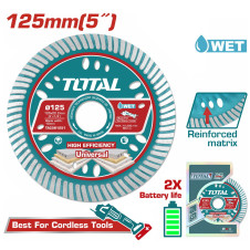 TOTAL ΕΠΑΓΓ. ΔΙΑΜ/ΣΚΟΣ ΥΓΡΑΣ ΚΟΠΗΣ 125 Χ 22.2mm Χ 1.6mm ΛΕΠΤΟΣ (TAC061251) TOTAL
