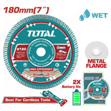 TOTAL ΕΠΑΓΓ. ΔΙΑΜ/ΣΚΟΣ ΥΓΡΑΣ ΚΟΠΗΣ 180 Χ 22.2mm Χ 2.2mm ΛΕΠΤΟΣ (TAC061801) TOTAL