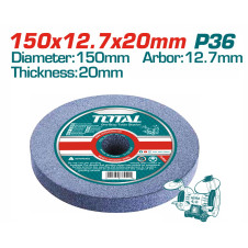 TOTAL ΣΜΥΡΔΟΤΡΟΧΟΣ Φ-150 Χ 12.7 Χ 20mm / 36grit ΓΙΑ TGB15015 (TAC1506026) TOTAL