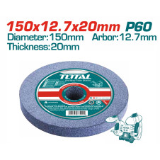 TOTAL ΣΜΥΡΔΟΤΡΟΧΟΣ Φ-150 Χ 12.7 Χ 20mm / 60grit ΓΙΑ TGB15015 (TAC1506027) TOTAL