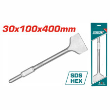 TOTAL ΚΑΛΕΜΙ ΦΑΡΔΥ SDS-HEX 30Χ400Χ100mm ΓΙΑ TH215456 / TH217068 (TAC15333013) TOTAL