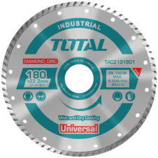 TOTAL ΔΙΑΜΑΝΤΟΔΙΣΚΟΣ UNIVERSAL TURBO 180 Χ 22.2mm (TAC2131801) TOTAL