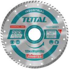 TOTAL ΔΙΑΜΑΝΤΟΔΙΣΚΟΣ UNIVERSAL TURBO 230 Χ 22.2mm (TAC2132301) TOTAL