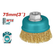 TOTAL ΣΥΡΜΑΤΟΒΟΥΡΤΣΑ ΓΩΝΙΑΚΟΥ ΤΡΟΧΟΥ 75mm (TAC31031) TOTAL