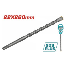 TOTAL ΔΙΑΜΑΝΤΟΤΡΥΠΑΝΟ SDS-PLUS 22 X 260mm (TAC312203) TOTAL