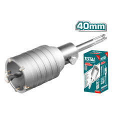 TOTAL ΔΙΑΜΑΝΤΟΚΟΡΩΝΑ ΜΠΕΤΟΥ SDS - PLUS 40mm (TAC430401) TOTAL