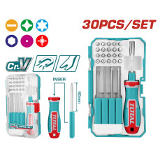 TOTAL ΣΕΤ ΚΑΤΣΑΒΙΔΙ ΚΑΣΤΑΝΙΑΣ ΜΕ ΜΥΤΕΣ 30ΤΕΜ (TACSD30306) TOTAL