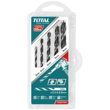 TOTAL ΣΕΤ ΤΡΥΠΑΝΙΑ ΞΥΛΟΥ 5ΤΕΜ (TACSD7055) TOTAL