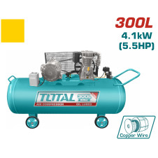 TOTAL ΕΠΑΓΓ. ΑΕΡΟΣΥΜΠΙΕΣΤΗΣ ΙΜΑΝΤΑ 4.1kW / 5.5HP / 300Lit (TC1553002) TOTAL