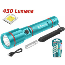 TOTAL ΕΠΑΓΓ. ΦΑΚΟΣ LED ΕΠΑΝΑΦ. ΛΙΘΙΟΥ 50-450 Lumens (TCFL1865051) TOTAL