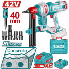 TOTAL ΕΠΑΓΓ. ΚΑΡΦΩΤΙΚΟ ΣΚΥΡΟΔΕΜΑΤΟΣ ΜΠΑΤ. Li-ion 42V / 2.5Ah / 2 ΜΠΑΤ BL Motor (TCNLI420602E) TOTAL