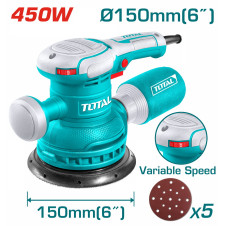 TOTAL ΕΠΑΓΓ. ΕΚΚΕΝΤΡΟ ΤΡΙΒΕΙΟ 450W (TF2061506) TOTAL