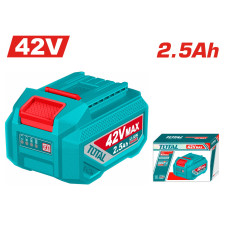 TOTAL ΕΠΑΓΓ. ΜΠΑΤΑΡΙΑ Li-ion 42V / 2.5Ah (TFBLI42251E) TOTAL