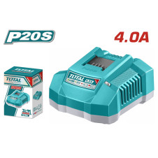 TOTAL ΕΠΑΓΓ. ΤΑΧΥΦΟΡΤΙΣΤΗΣ 4A ΓΙΑ ΜΠΑΤΑΡΙΕΣ Li-ion 20V (TFCLI20411E) TOTAL
