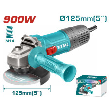 TOTAL ΕΠΑΓΓ. ΓΩΝΙΑΚΟΣ ΤΡΟΧΟΣ 900W / 125mm (TG10912556E) TOTAL