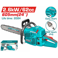 TOTAL ΕΠΑΓΓ. ΒΕΝΖ/ΝΗΤΟ ΑΛΥΣΟΠΡΙΟΝΟ 62cc / 3.5HP / 60cm (TG5622611) TOTAL