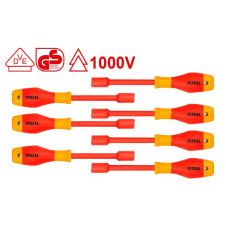 TOTAL ΣΕΤ ΚΑΤΣΑΒΙΔΙΑ ΚΑΡΥΔΑΚΙΑ 1000V VDE 7ΤΕΜ (THKISD0701) TOTAL