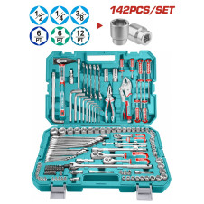 TOTAL ΕΠΑΓΓΕΛΜΑΤΙΚΗ ΕΡΓΑΛΕΙΟΘΗΚΗ ΜΕ 142ΤΕΜ ΕΡΓΑΛΕΙΑ (THKTHP21426) TOTAL