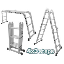 TOTAL ΣΚΑΛΑ ΑΛΟΥΜΙΝΙΟΥ ΠΟΛΥΜΟΡΦΙΚΗ 4Χ3 ΣΚΑΛΟΠΑΤΙΑ (THLAD04431) TOTAL