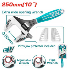 TOTAL ΕΠΑΓΓ. ΓΑΛΛΙΚΟ ΡΥΘΜΙΖΟΜΕΝΟ 250mm 2 σε 1 (THT10210G) TOTAL