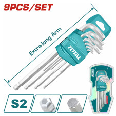 TOTAL ΕΠΑΓΓ. ΑΛΛΕΝ ΣΕΤ ΜΠΙΛΙΑΣ ΜΑΚΡΙΑ 9ΤΕΜ / 1.5-10mm (THT106292) TOTAL
