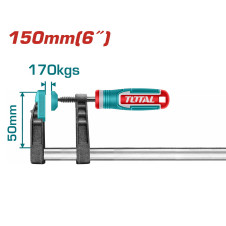 TOTAL ΕΠΑΓΓ. ΣΦΙΓΚΤΗΡΑΣ ΜΑΡΑΓΚΩΝ 50 Χ 150mm (THT1320501) TOTAL