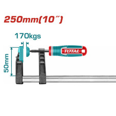 TOTAL ΕΠΑΓΓ. ΣΦΙΓΚΤΗΡΑΣ ΜΑΡΑΓΚΩΝ 50 Χ 250mm (THT1320503) TOTAL