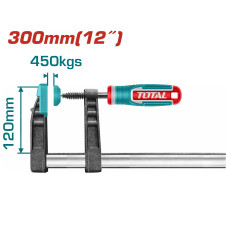 TOTAL ΕΠΑΓΓ. ΣΦΙΓΚΤΗΡΑΣ ΜΑΡΑΓΚΩΝ 120 Χ 300mm (THT1321201) TOTAL