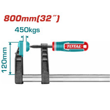 TOTAL ΕΠΑΓΓ. ΣΦΙΓΚΤΗΡΑΣ ΜΑΡΑΓΚΩΝ 120 Χ 800mm (THT1321204) TOTAL