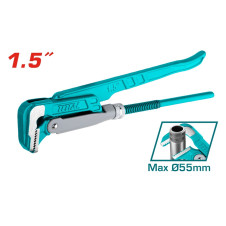 TOTAL ΤΣΙΜΠΙΔΑ ΥΔΡΑΥΛΙΚΩΝ 90ο 1-1/2" (THT172151) TOTAL