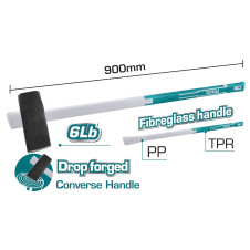 TOTAL ΤΣΕΚΟΥΡΟΒΑΡΙΑ ΣΧΙΣΙΜΑΤΟΣ ΠΛΑΣΤ. ΛΑΒΗ 6LB / 2.7Kg (THT78206D) TOTAL