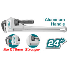 TOTAL ΣΩΛΗΝΟΚΑΒΟΥΡΑΣ ΑΛΟΥΜΙΝΙΟΥ 24" (THTAL17246) TOTAL