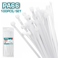 TOTAL ΔΕΣΤΡΑΚΙΑ ΛΕΥΚΑ 450 Χ 7.6mm 100ΤΕΜ (THTCT45076) TOTAL